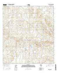 Shipp Ranch Texas Current topographic map, 1:24000 scale, 7.5 X 7.5 Minute, Year 2016