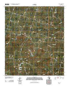 Shive Texas Historical topographic map, 1:24000 scale, 7.5 X 7.5 Minute, Year 2010