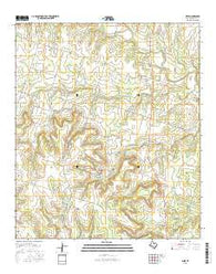 Shive Texas Current topographic map, 1:24000 scale, 7.5 X 7.5 Minute, Year 2016