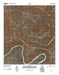 Shumla Texas Historical topographic map, 1:24000 scale, 7.5 X 7.5 Minute, Year 2010