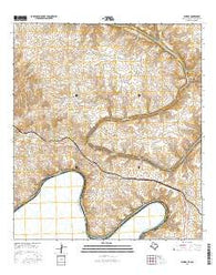 Shumla Texas Current topographic map, 1:24000 scale, 7.5 X 7.5 Minute, Year 2016