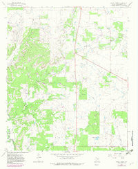 Sibley Creek Texas Historical topographic map, 1:24000 scale, 7.5 X 7.5 Minute, Year 1966