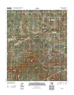 Sidney Texas Historical topographic map, 1:24000 scale, 7.5 X 7.5 Minute, Year 2012