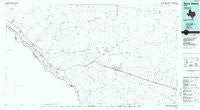 Sierra Blanca Texas Historical topographic map, 1:100000 scale, 30 X 60 Minute, Year 1985