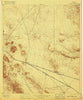Sierra Blanca Texas Historical topographic map, 1:125000 scale, 30 X 30 Minute, Year 1895