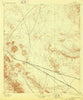 Sierra Blanca Texas Historical topographic map, 1:125000 scale, 30 X 30 Minute, Year 1895