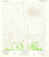 Sierra Madera Texas Historical topographic map, 1:24000 scale, 7.5 X 7.5 Minute, Year 1980