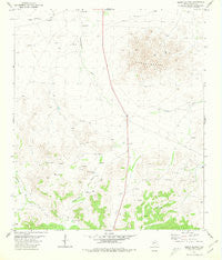 Sierra Madera Texas Historical topographic map, 1:24000 scale, 7.5 X 7.5 Minute, Year 1980