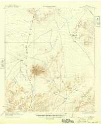 Sierra Madera Texas Historical topographic map, 1:62500 scale, 15 X 15 Minute, Year 1923