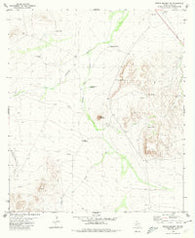 Sierra Madera NE Texas Historical topographic map, 1:24000 scale, 7.5 X 7.5 Minute, Year 1980