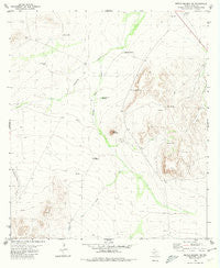 Sierra Madera NE Texas Historical topographic map, 1:24000 scale, 7.5 X 7.5 Minute, Year 1980