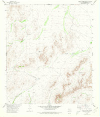 Sierra Madera SE Texas Historical topographic map, 1:24000 scale, 7.5 X 7.5 Minute, Year 1980