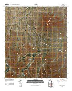 Sierra Madera Texas Historical topographic map, 1:24000 scale, 7.5 X 7.5 Minute, Year 2010