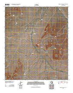 Sierra Madera NE Texas Historical topographic map, 1:24000 scale, 7.5 X 7.5 Minute, Year 2010