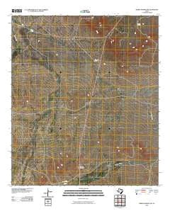 Sierra Madera NW Texas Historical topographic map, 1:24000 scale, 7.5 X 7.5 Minute, Year 2010