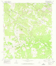 Signal Hill Texas Historical topographic map, 1:24000 scale, 7.5 X 7.5 Minute, Year 1968