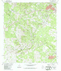 Signal Hill Texas Historical topographic map, 1:24000 scale, 7.5 X 7.5 Minute, Year 1986