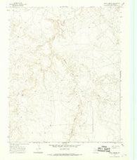 Signal Spring Texas Historical topographic map, 1:24000 scale, 7.5 X 7.5 Minute, Year 1966