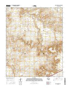 Signal Spring SE Texas Current topographic map, 1:24000 scale, 7.5 X 7.5 Minute, Year 2016
