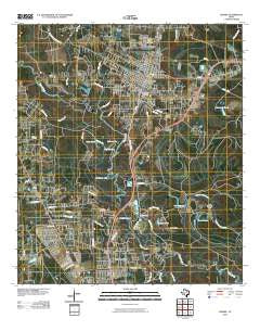 Silsbee Texas Historical topographic map, 1:24000 scale, 7.5 X 7.5 Minute, Year 2010