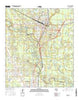 Silsbee Texas Current topographic map, 1:24000 scale, 7.5 X 7.5 Minute, Year 2016