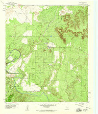 Silver Texas Historical topographic map, 1:24000 scale, 7.5 X 7.5 Minute, Year 1959