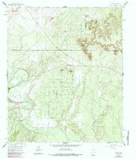 Silver Texas Historical topographic map, 1:24000 scale, 7.5 X 7.5 Minute, Year 1959