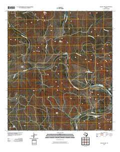 Silver Lake Texas Historical topographic map, 1:24000 scale, 7.5 X 7.5 Minute, Year 2010