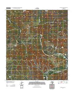 Silver Lake Texas Historical topographic map, 1:24000 scale, 7.5 X 7.5 Minute, Year 2013