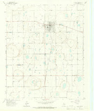 Silverton Texas Historical topographic map, 1:24000 scale, 7.5 X 7.5 Minute, Year 1965