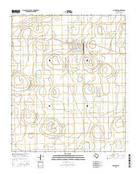 Silverton Texas Current topographic map, 1:24000 scale, 7.5 X 7.5 Minute, Year 2016