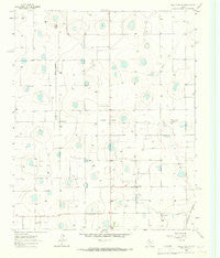 Silverton SW Texas Historical topographic map, 1:24000 scale, 7.5 X 7.5 Minute, Year 1965