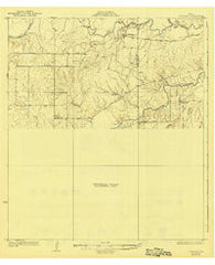 Simmons Texas Historical topographic map, 1:62500 scale, 15 X 15 Minute, Year 1929