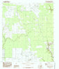 Simmons Bottom Texas Historical topographic map, 1:24000 scale, 7.5 X 7.5 Minute, Year 1984