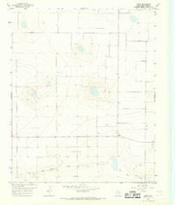 Simms Texas Historical topographic map, 1:24000 scale, 7.5 X 7.5 Minute, Year 1966