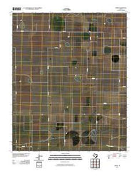 Simms Texas Historical topographic map, 1:24000 scale, 7.5 X 7.5 Minute, Year 2010