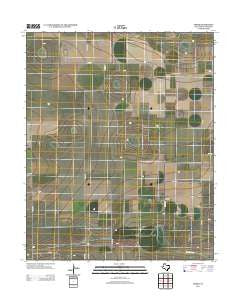 Simms Texas Historical topographic map, 1:24000 scale, 7.5 X 7.5 Minute, Year 2012