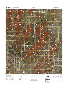 Simpson Springs Mountain Texas Historical topographic map, 1:24000 scale, 7.5 X 7.5 Minute, Year 2012