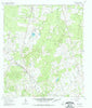 Singleton Texas Historical topographic map, 1:24000 scale, 7.5 X 7.5 Minute, Year 1961