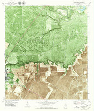 Sinton East Texas Historical topographic map, 1:24000 scale, 7.5 X 7.5 Minute, Year 1979