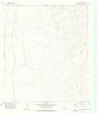 Six Bar Ranch Texas Historical topographic map, 1:24000 scale, 7.5 X 7.5 Minute, Year 1973