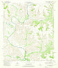 Sixshooter Canyon Texas Historical topographic map, 1:24000 scale, 7.5 X 7.5 Minute, Year 1973