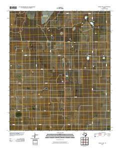 Skeen Lake Texas Historical topographic map, 1:24000 scale, 7.5 X 7.5 Minute, Year 2010