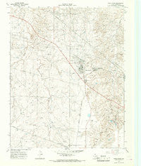 Skellytown Texas Historical topographic map, 1:24000 scale, 7.5 X 7.5 Minute, Year 1963