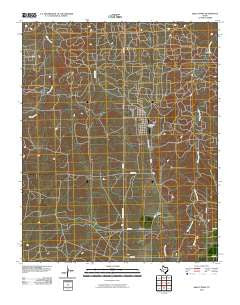 Skellytown Texas Historical topographic map, 1:24000 scale, 7.5 X 7.5 Minute, Year 2010