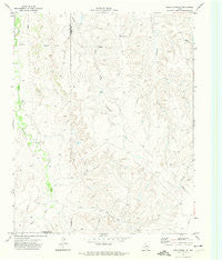 Skellytown NE Texas Historical topographic map, 1:24000 scale, 7.5 X 7.5 Minute, Year 1971
