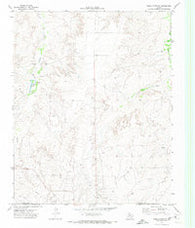 Skellytown NW Texas Historical topographic map, 1:24000 scale, 7.5 X 7.5 Minute, Year 1971