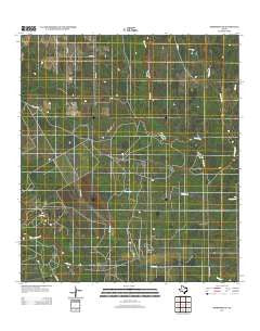 Skidmore NE Texas Historical topographic map, 1:24000 scale, 7.5 X 7.5 Minute, Year 2013