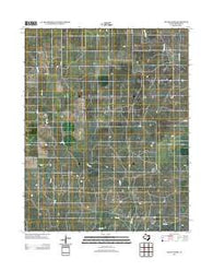 Skunk Creek Texas Historical topographic map, 1:24000 scale, 7.5 X 7.5 Minute, Year 2012