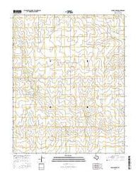 Skunk Creek Texas Current topographic map, 1:24000 scale, 7.5 X 7.5 Minute, Year 2016
